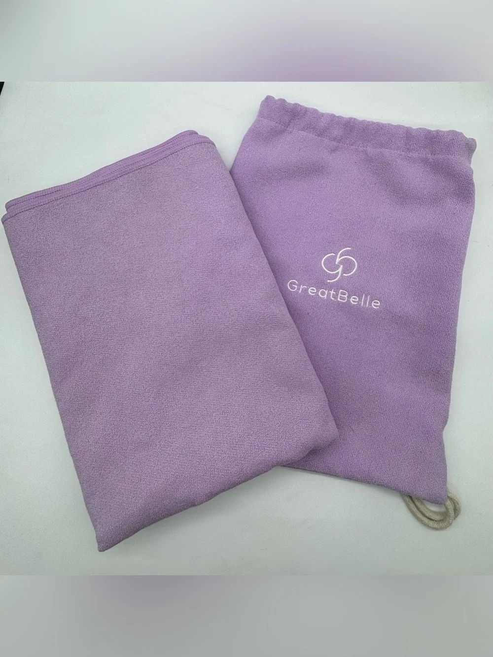 GreatBelle Lavender Microfiber Towel